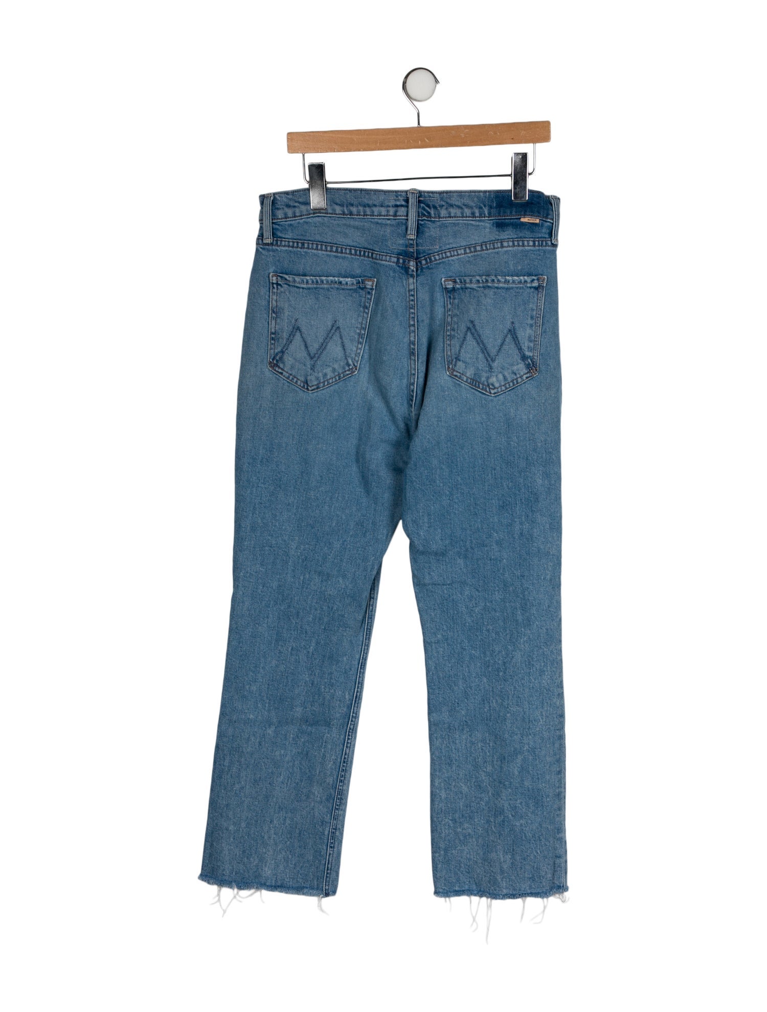 Mother High-Rise Straight Leg Jeans