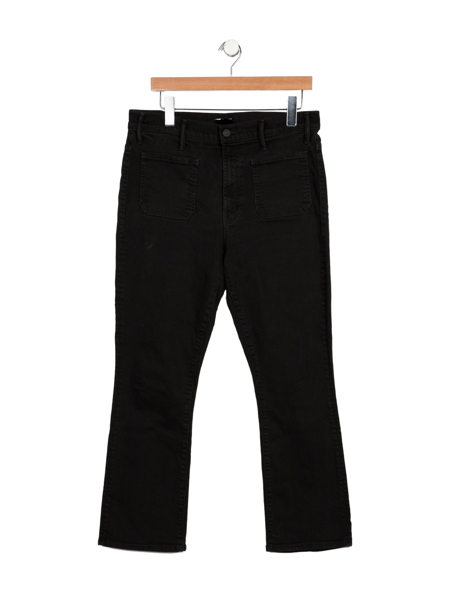Mother High-Rise Straight Leg Jeans