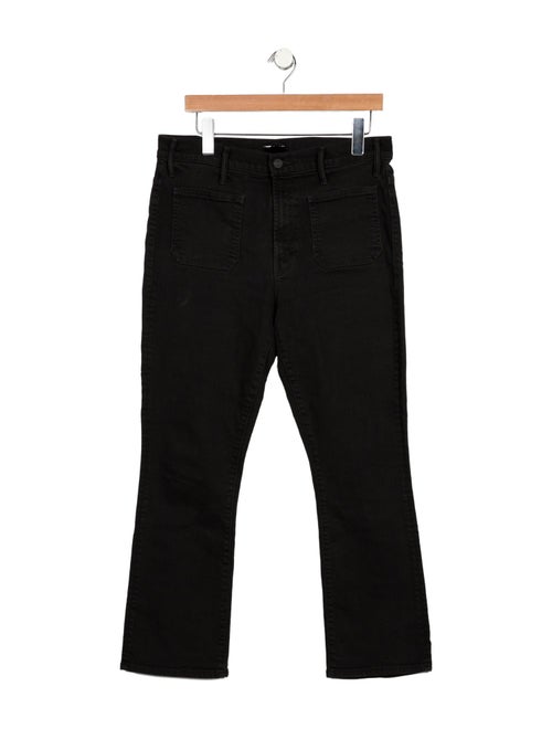 Mother High-Rise Straight Leg Jeans
