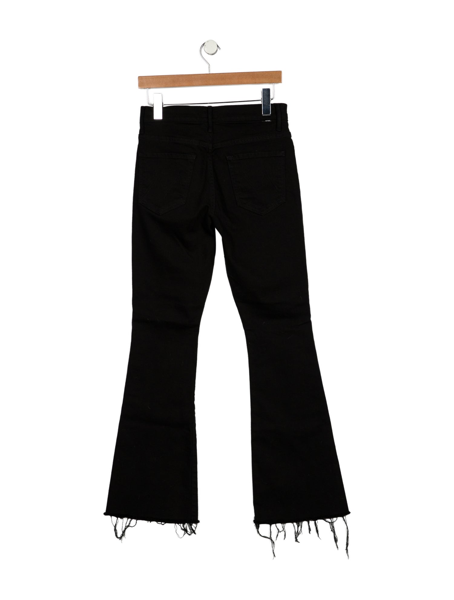 Mother Mid-Rise Wide Leg Jeans