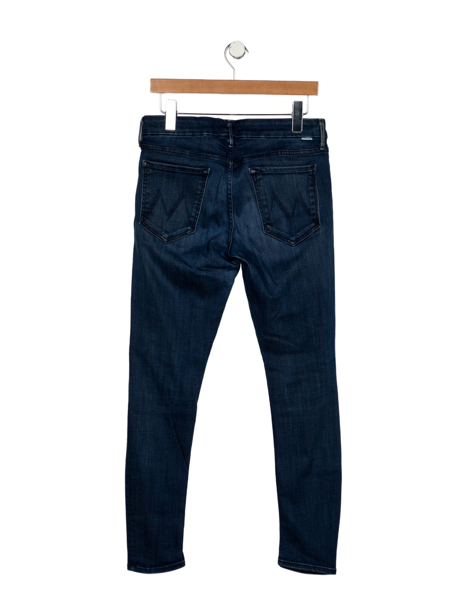 Mother Mid-Rise Skinny Leg Jeans