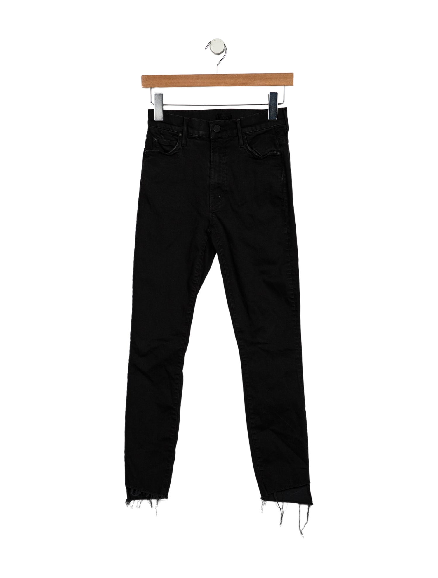 Mother Mid-Rise Skinny Leg Jeans