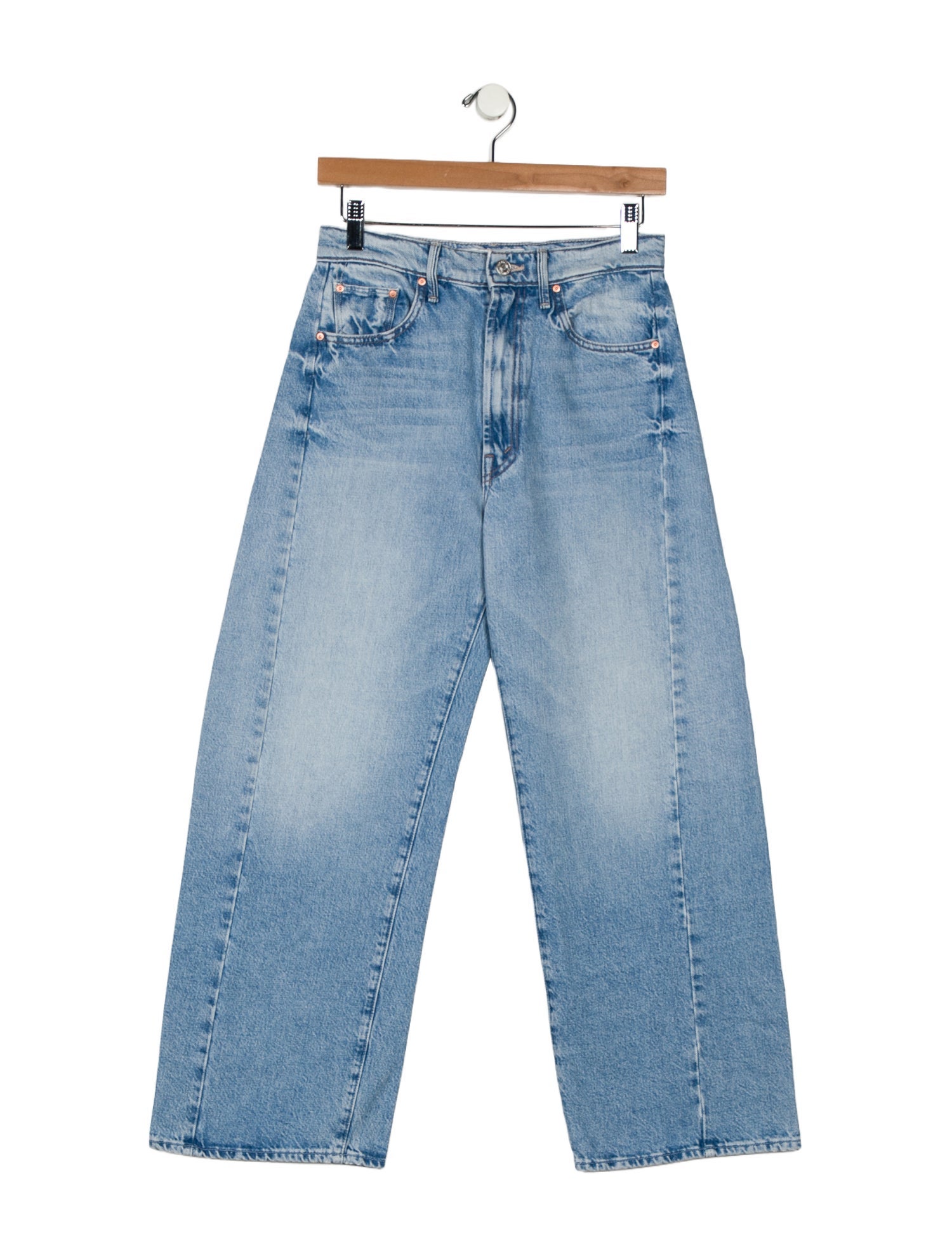Mother High-Rise Wide Leg Jeans