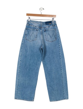 Mother High-Rise Wide Leg Jeans