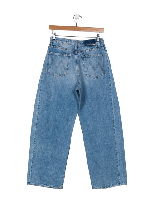 Mother High-Rise Wide Leg Jeans