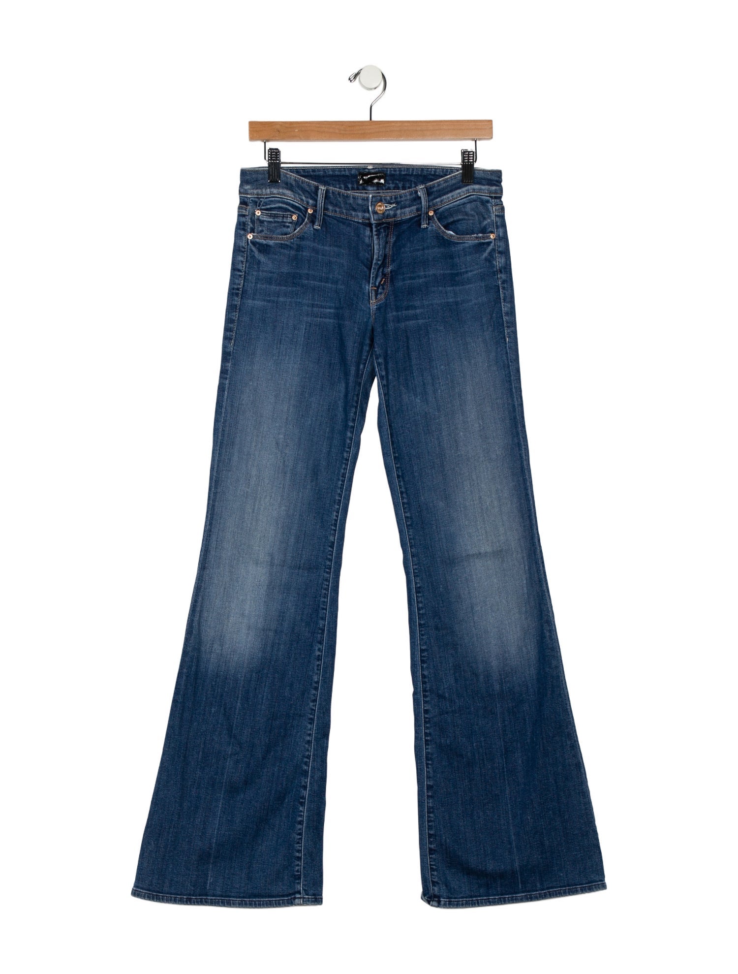 Mother High-Rise Wide Leg Jeans
