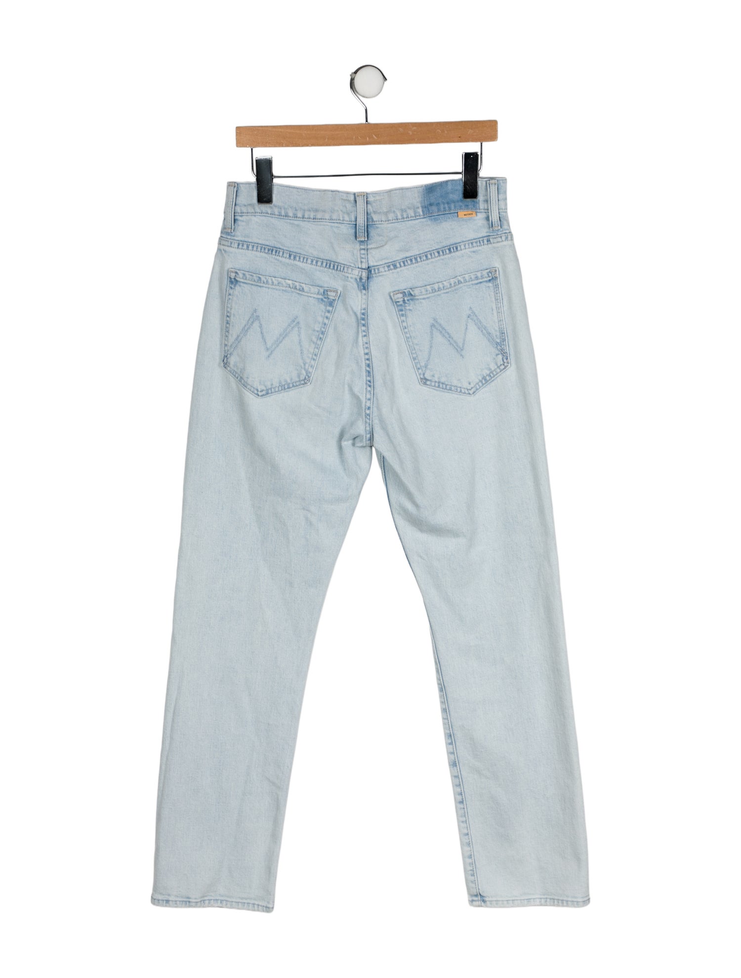 Mother High-Rise Straight Leg Jeans