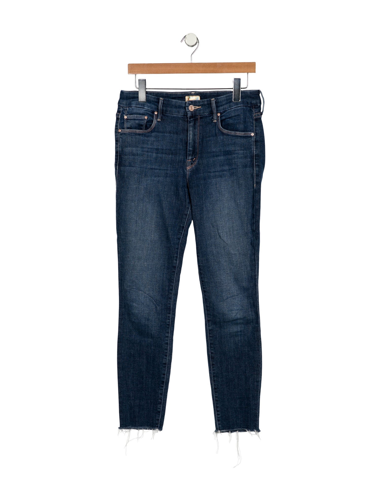 Mother High-Rise Skinny Leg Jeans