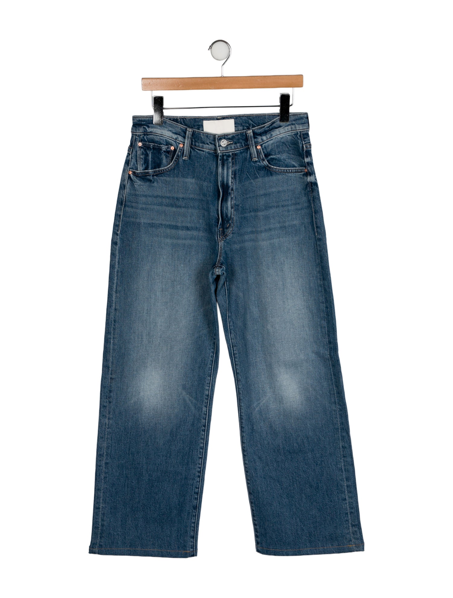 Mother High-Rise Wide Leg Jeans