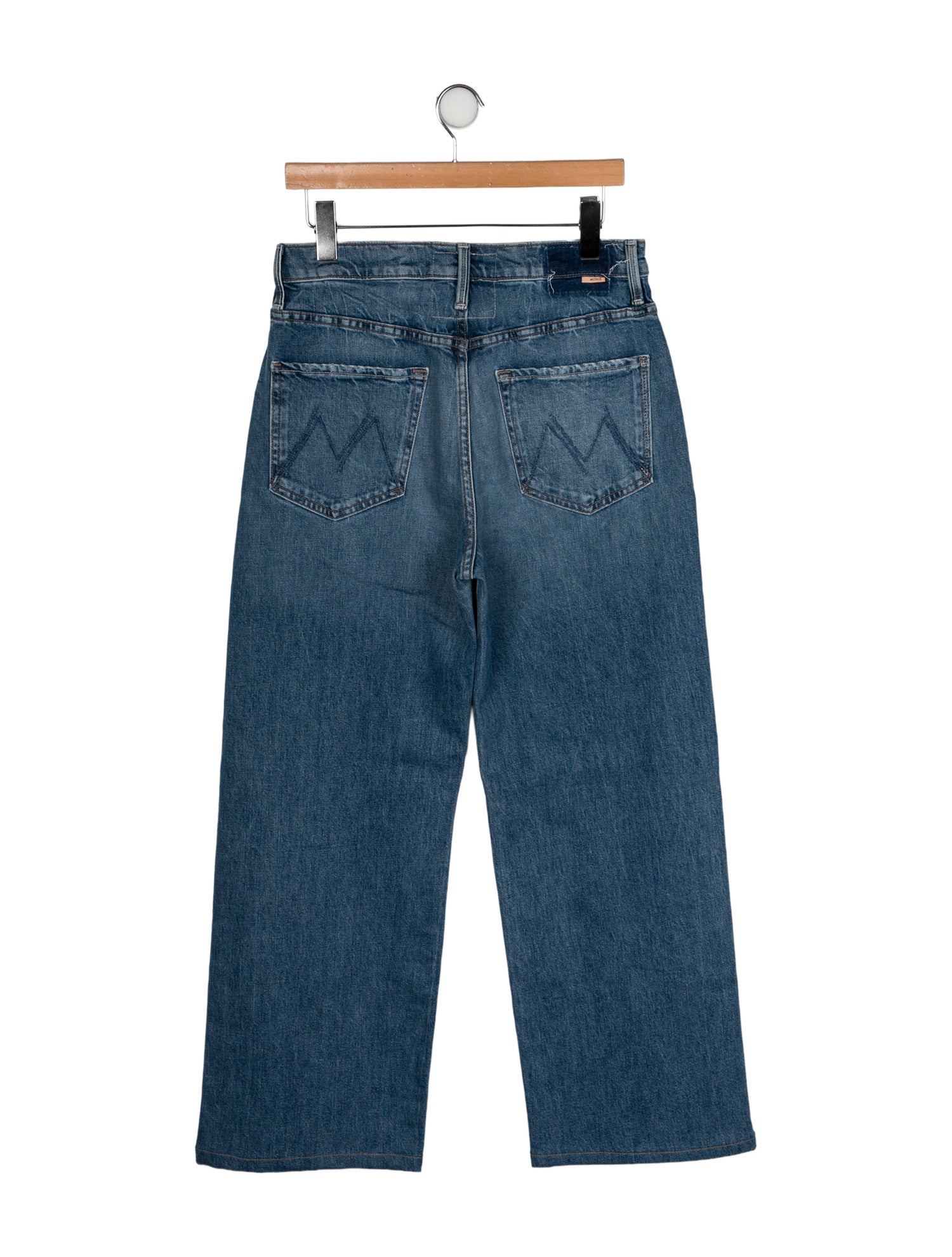 Mother High-Rise Wide Leg Jeans