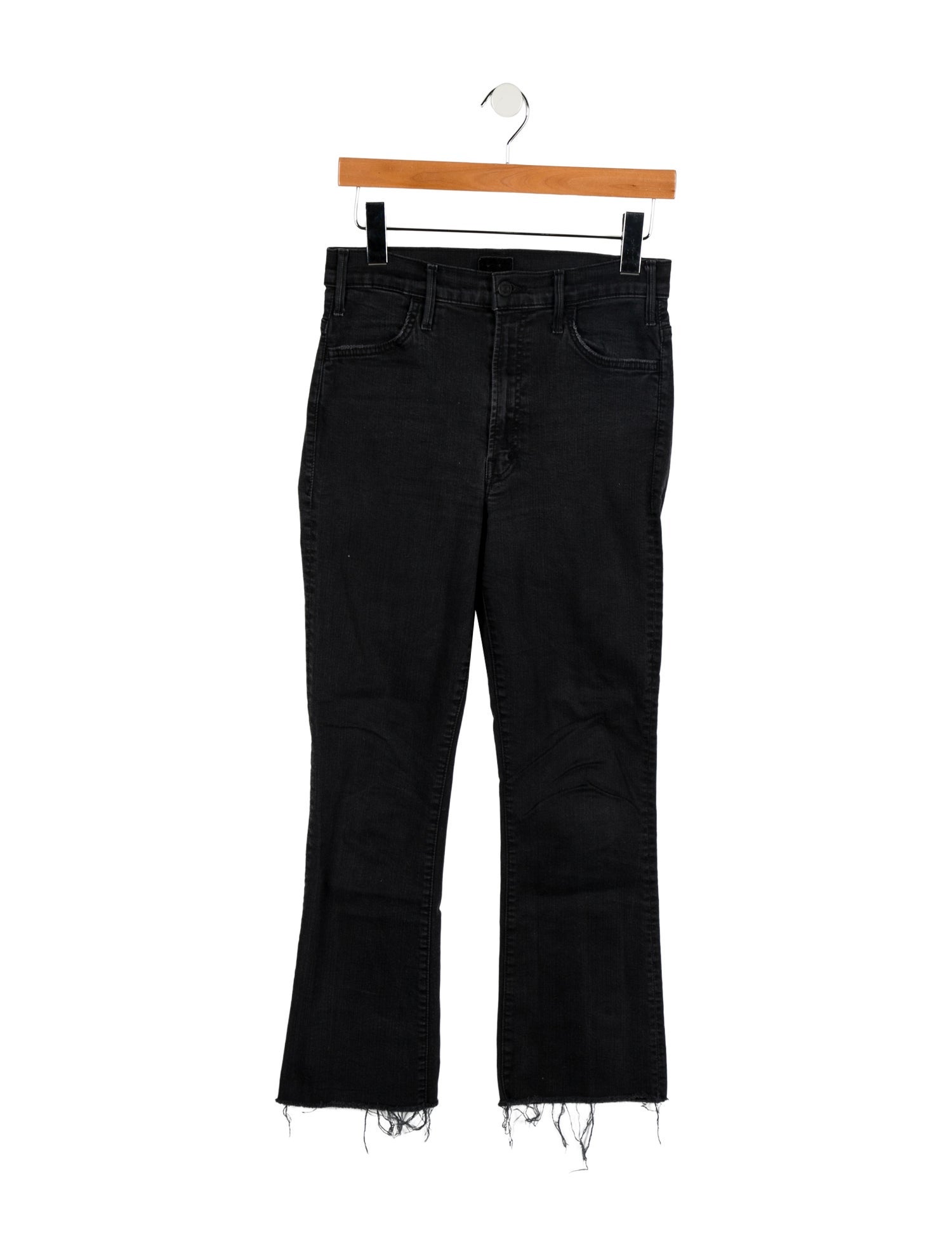 Mother Mid-Rise Straight Leg Jeans