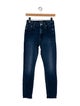 Mother Mid-Rise Skinny Leg Jeans