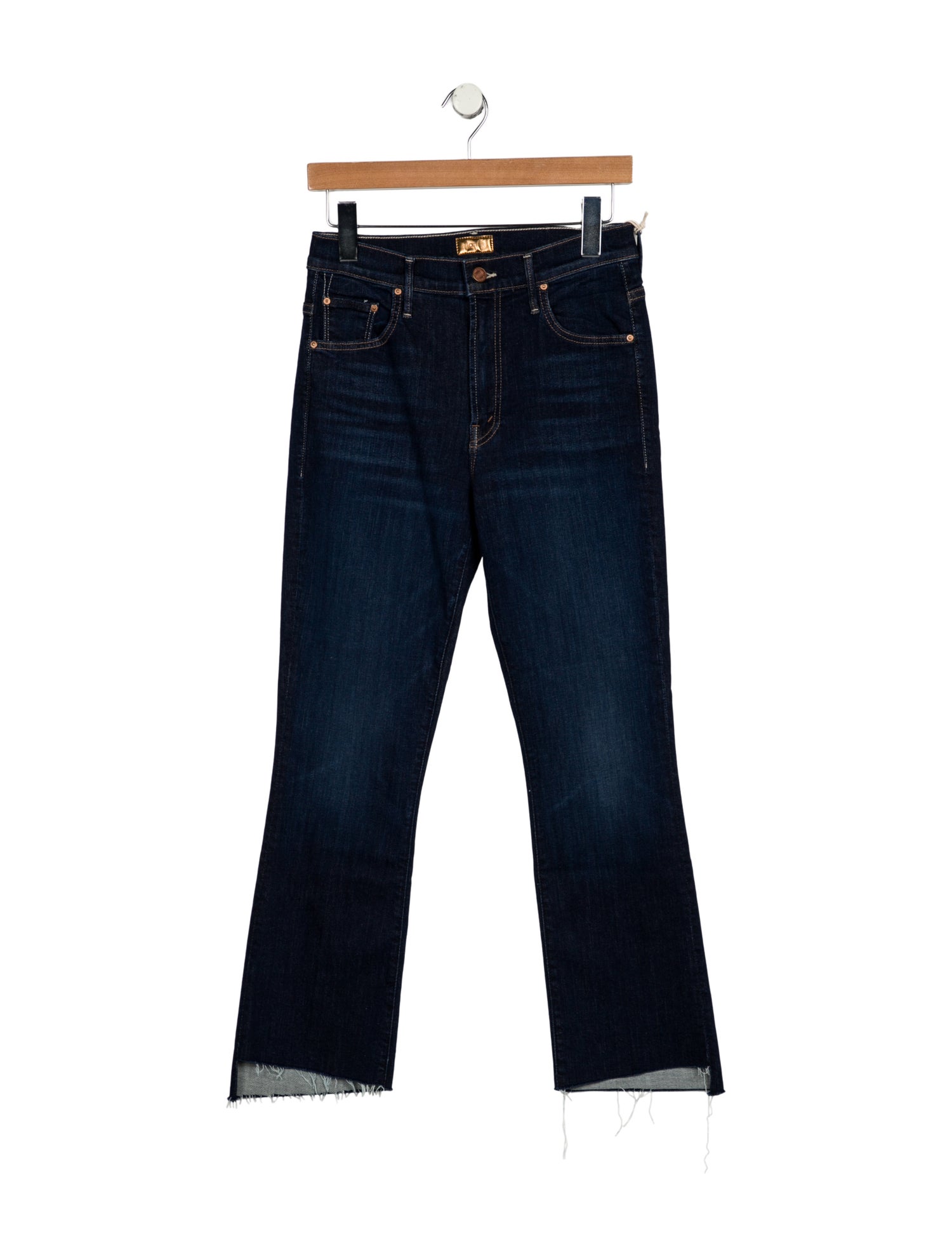 Mother Mid-Rise Straight Leg Jeans w/ Tags