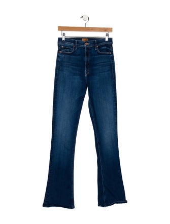Mother High-Rise Wide Leg Jeans
