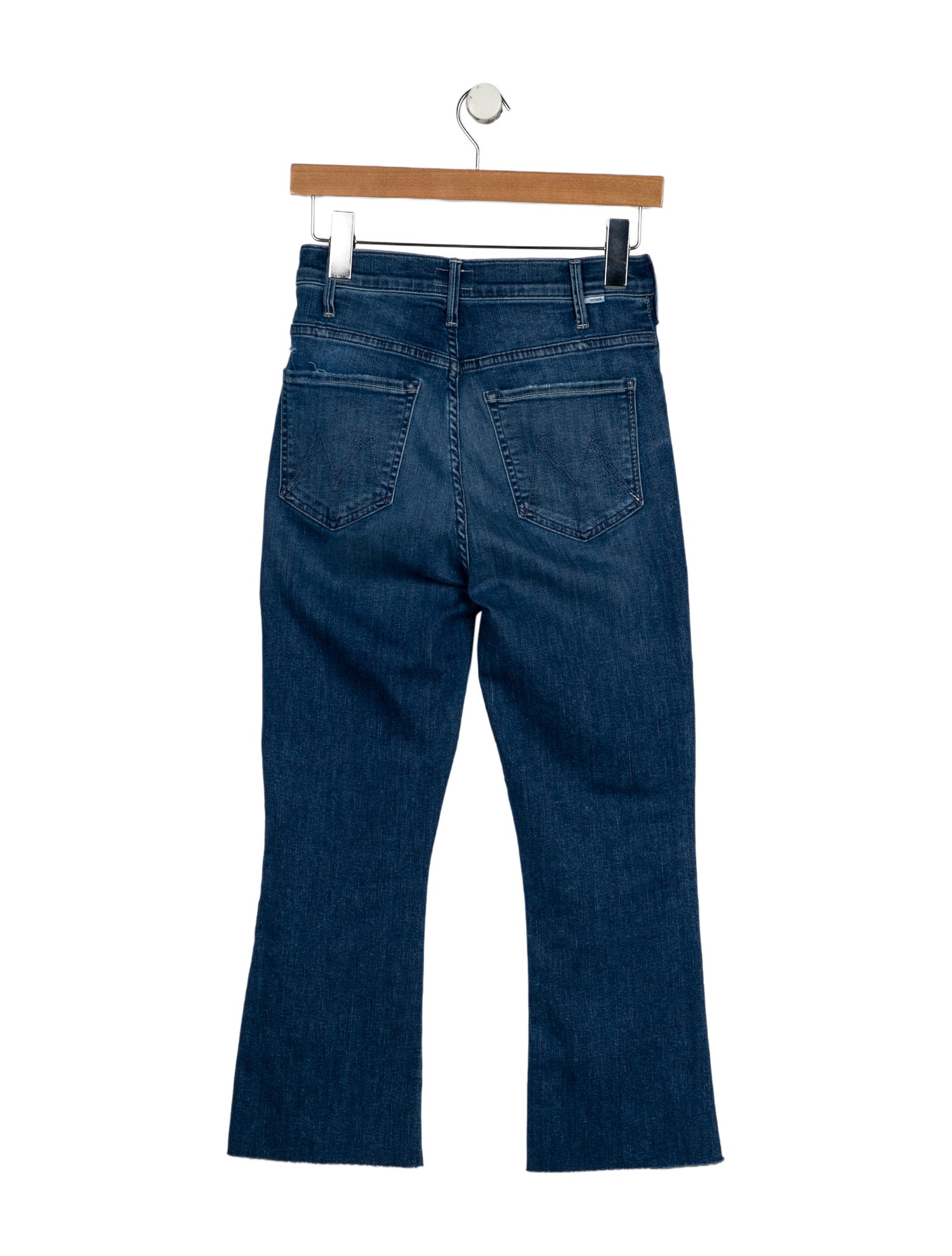 Mother Mid-Rise Straight Leg Jeans