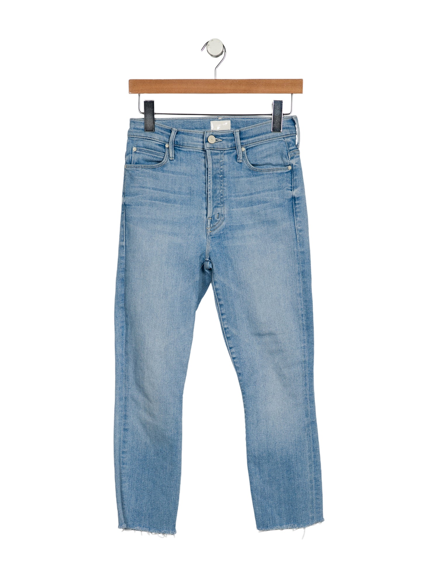 Mother Mid-Rise Skinny Leg Jeans