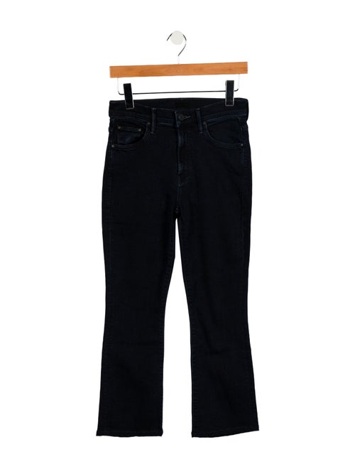 Mother Mid-Rise Straight Leg Jeans