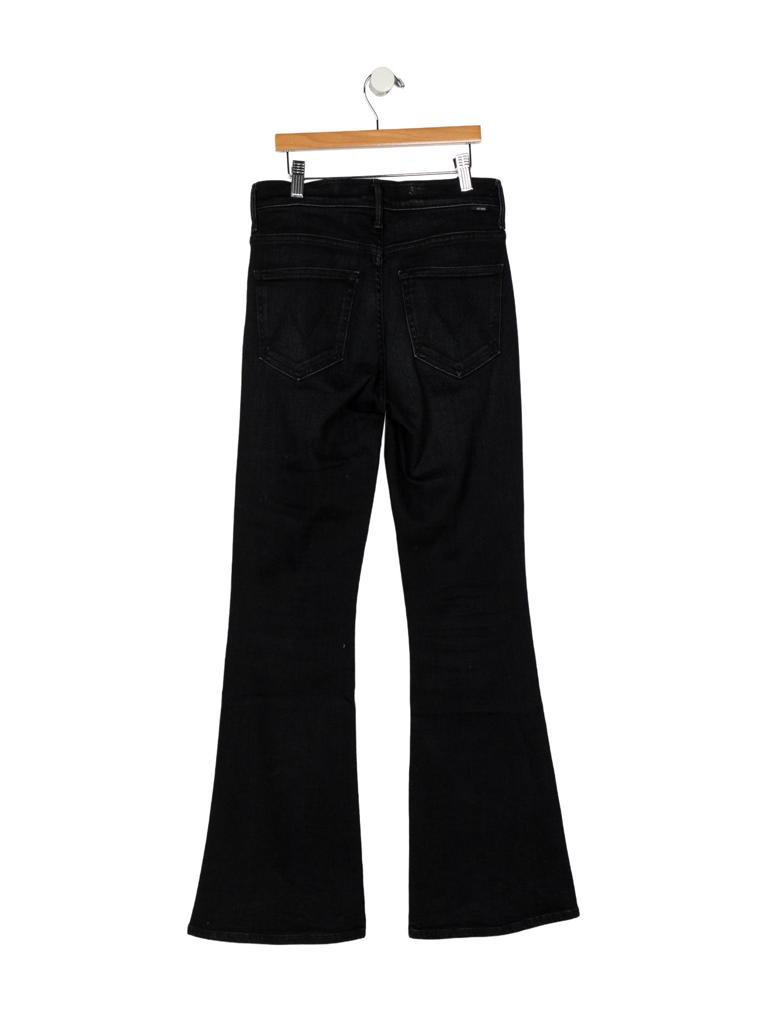 Mother Mid-Rise Wide Leg Jeans