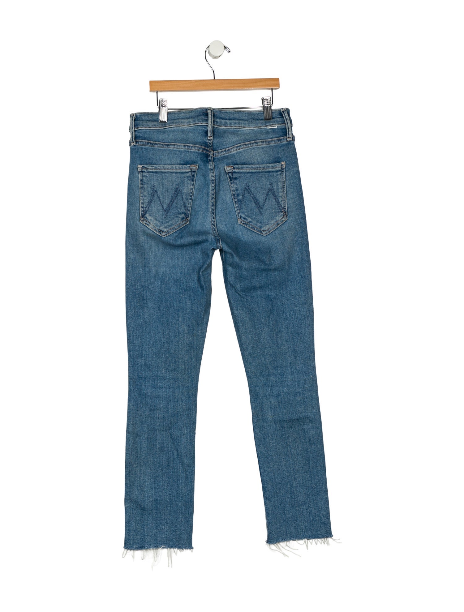Mother Mid-Rise Skinny Leg Jeans