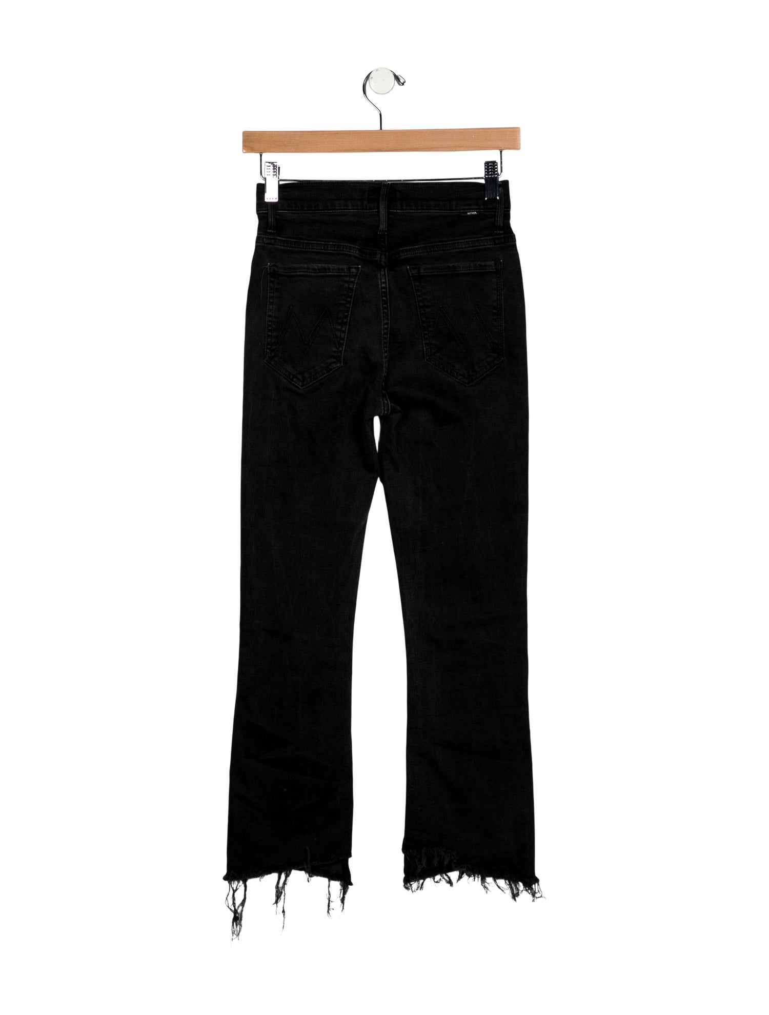 Mother Mid-Rise Straight Leg Jeans