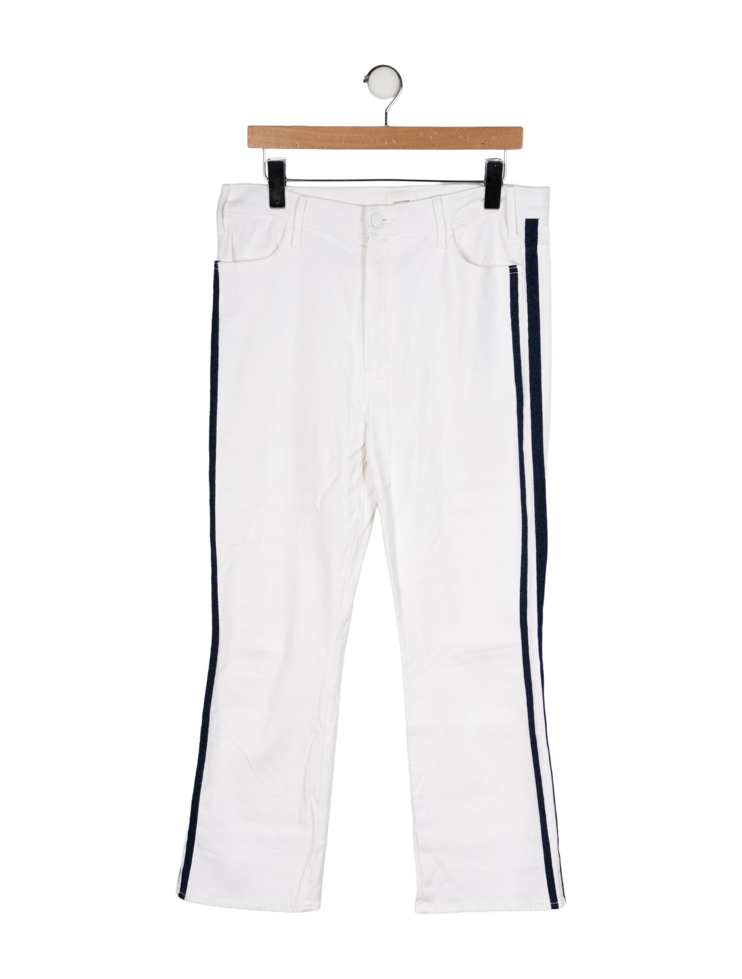 Mother High-Rise Straight Leg Jeans