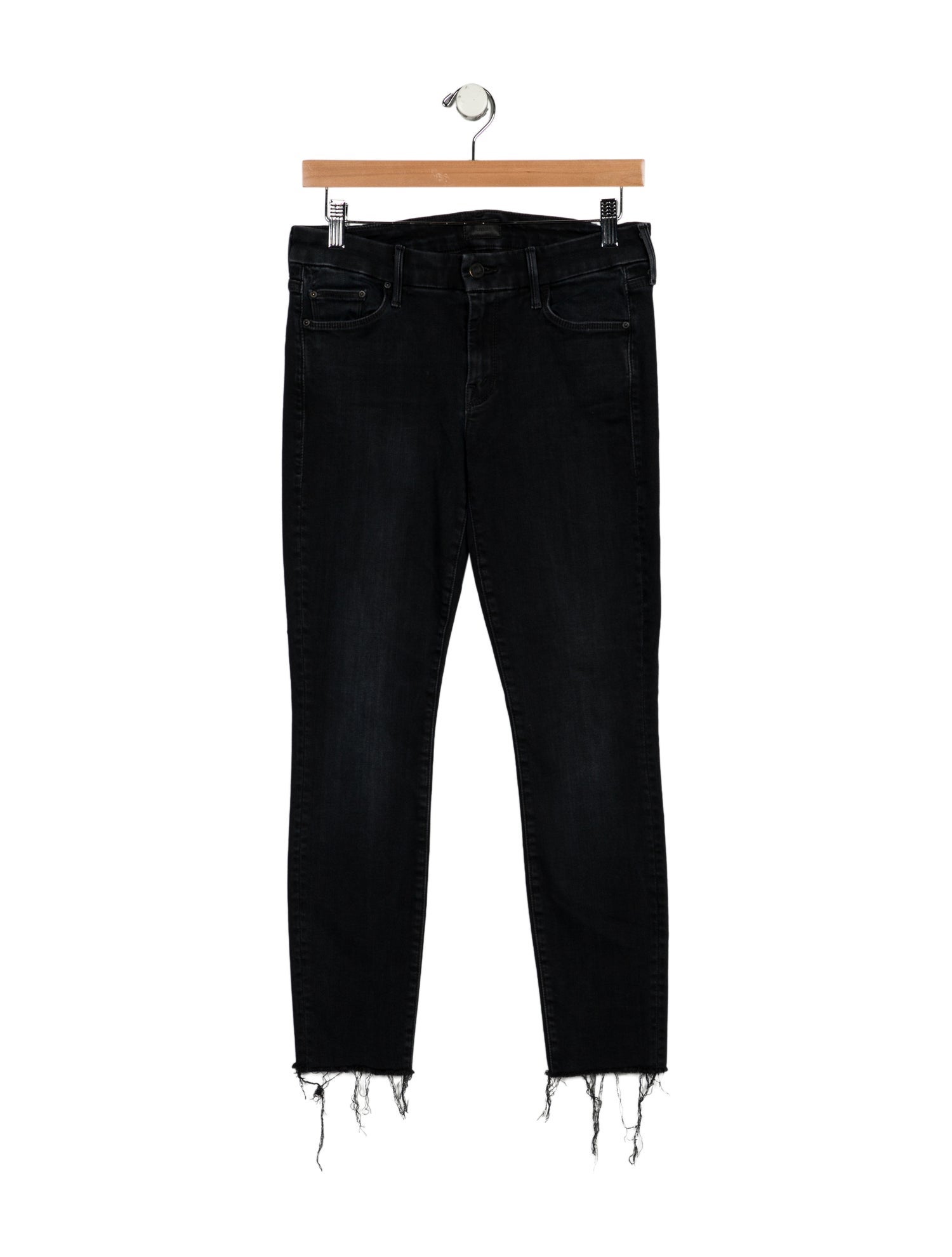Mother Mid-Rise Skinny Leg Jeans