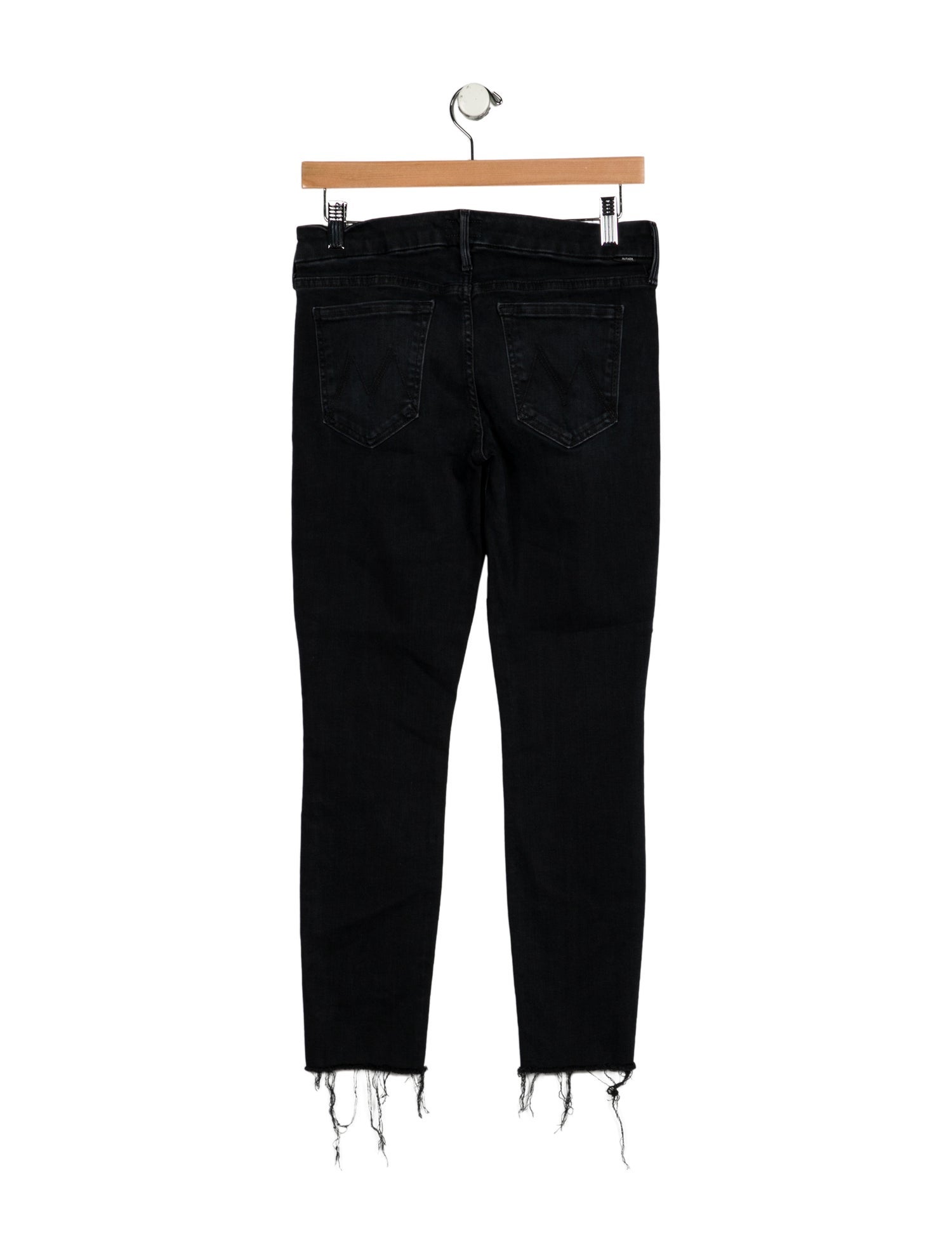 Mother Mid-Rise Skinny Leg Jeans