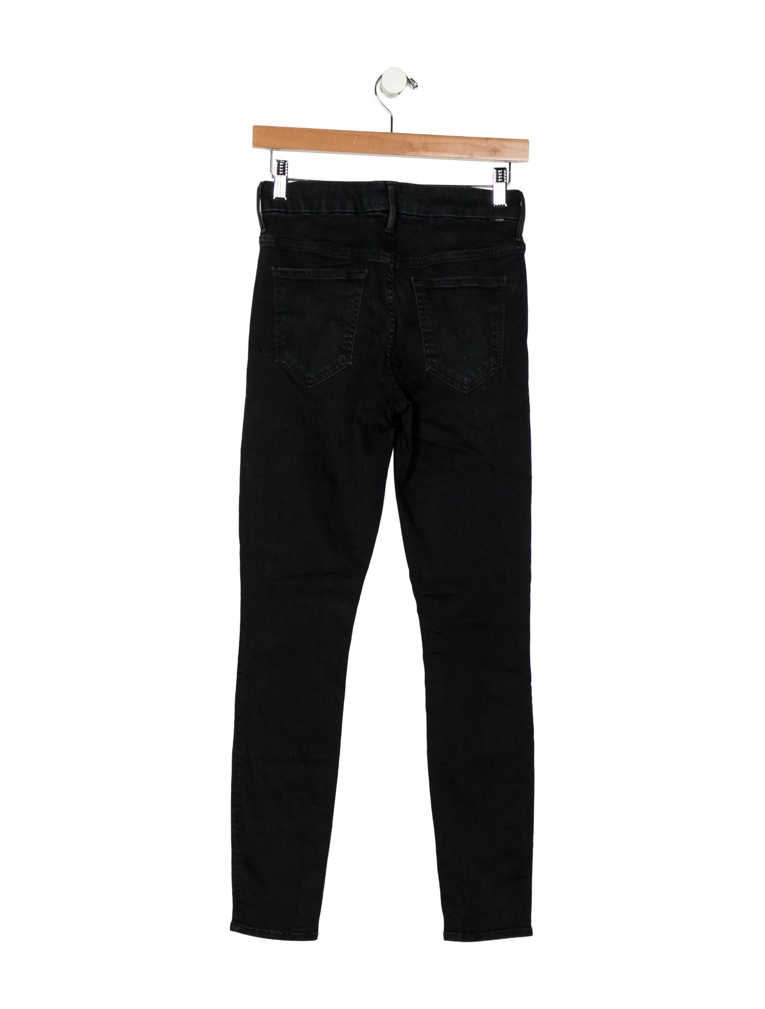 Mother Mid-Rise Skinny Leg Jeans