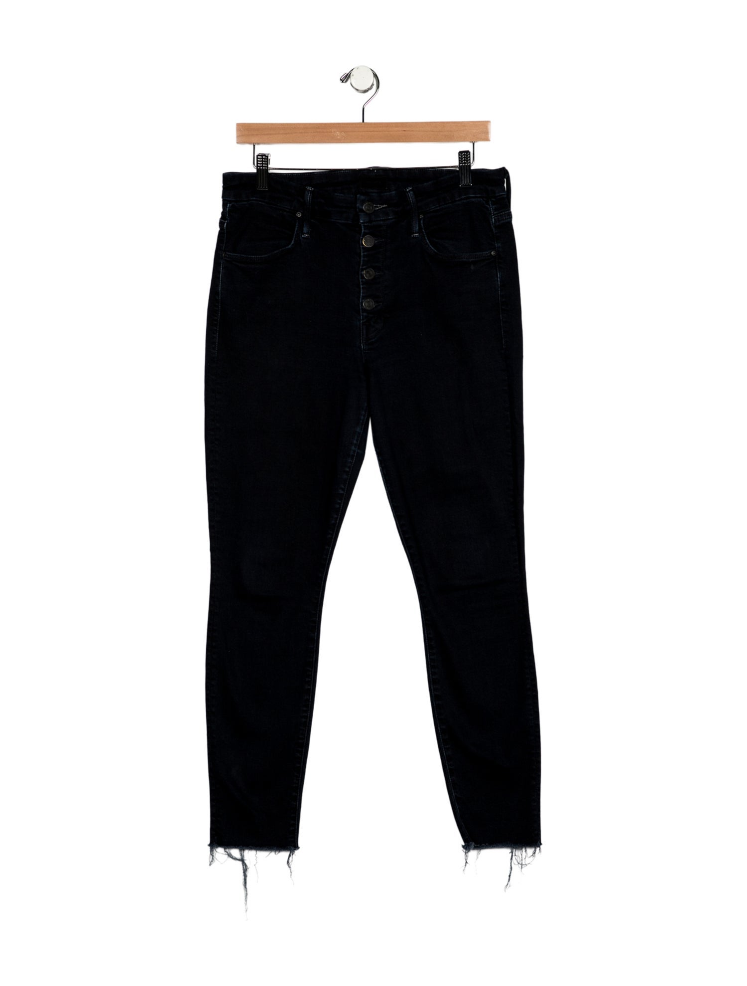 Mother Mid-Rise Skinny Leg Jeans