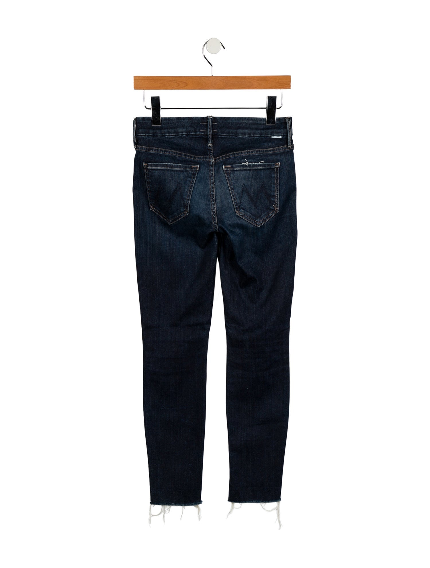 Mother Mid-Rise Skinny Leg Jeans