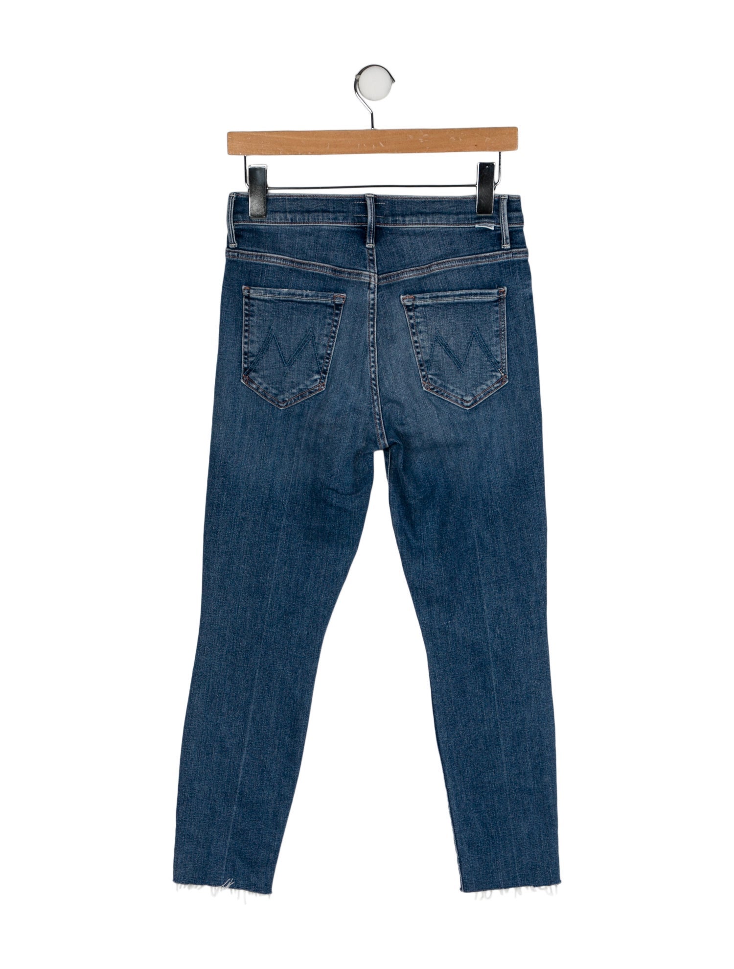 Mother Mid-Rise Skinny Leg Jeans