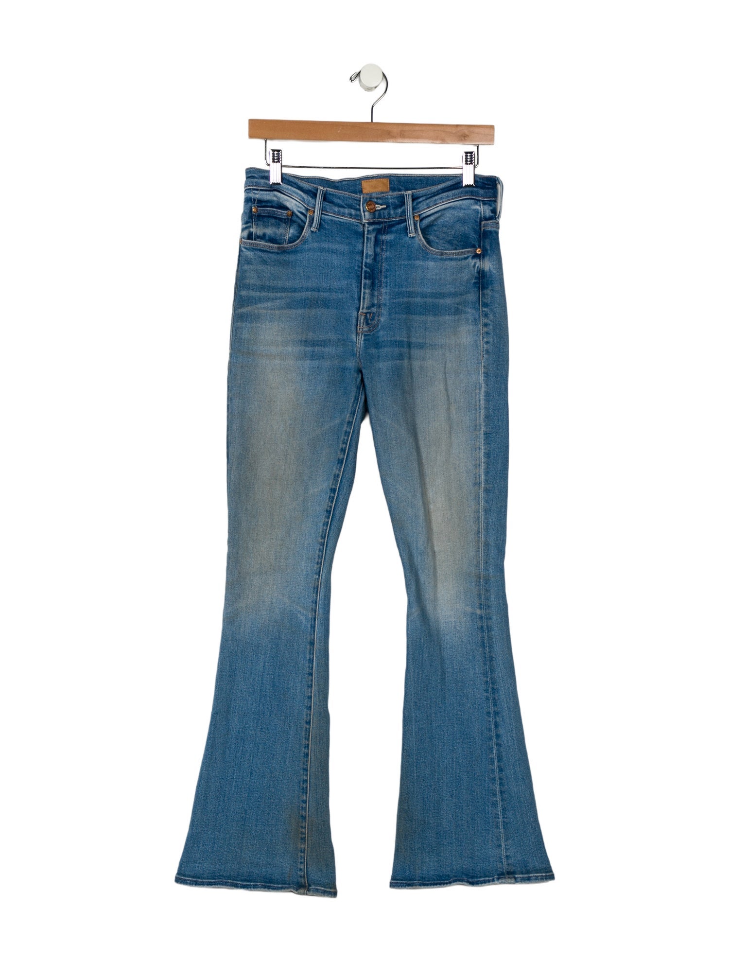 Mother Mid-Rise Skinny Leg Jeans