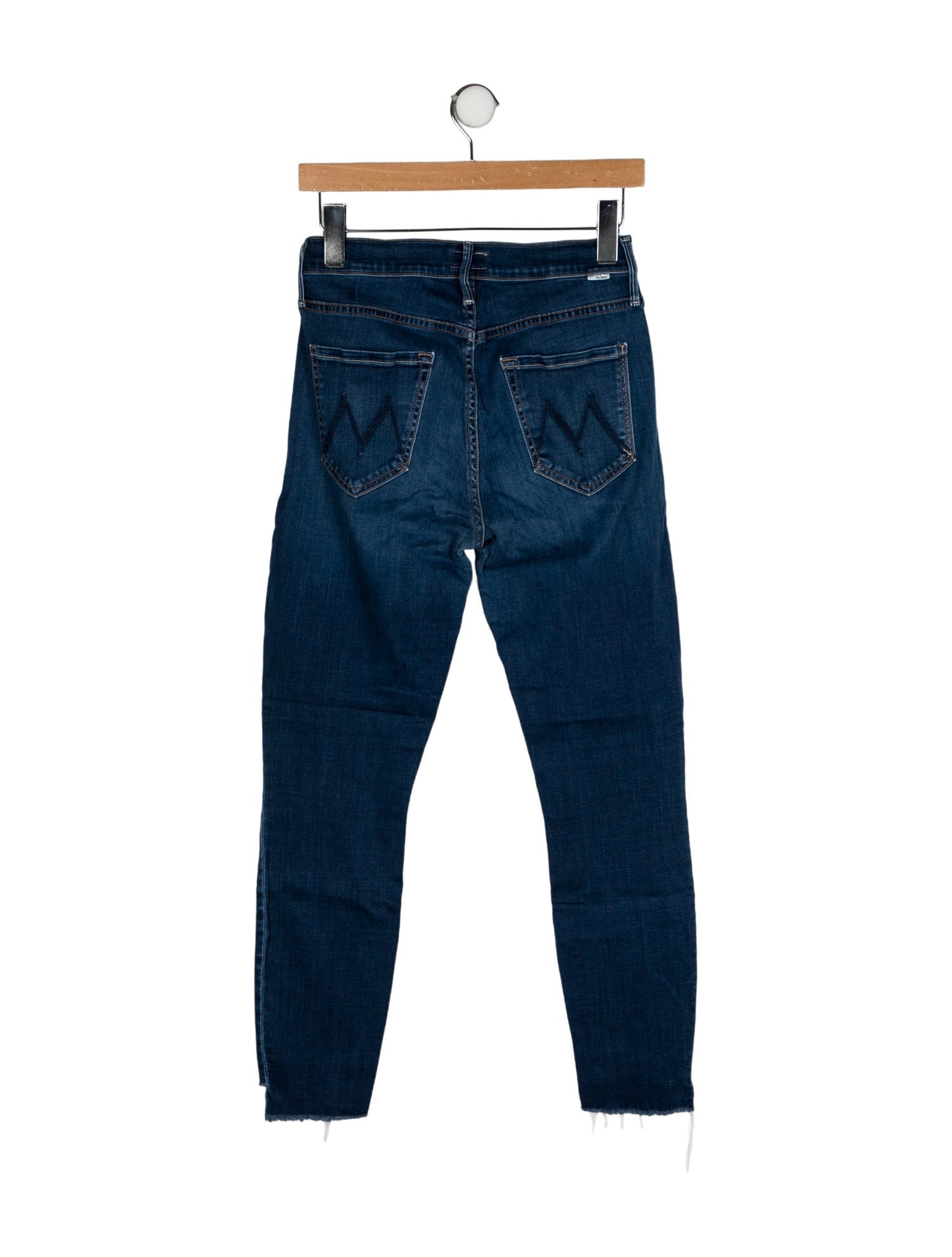 Mother Mid-Rise Skinny Leg Jeans