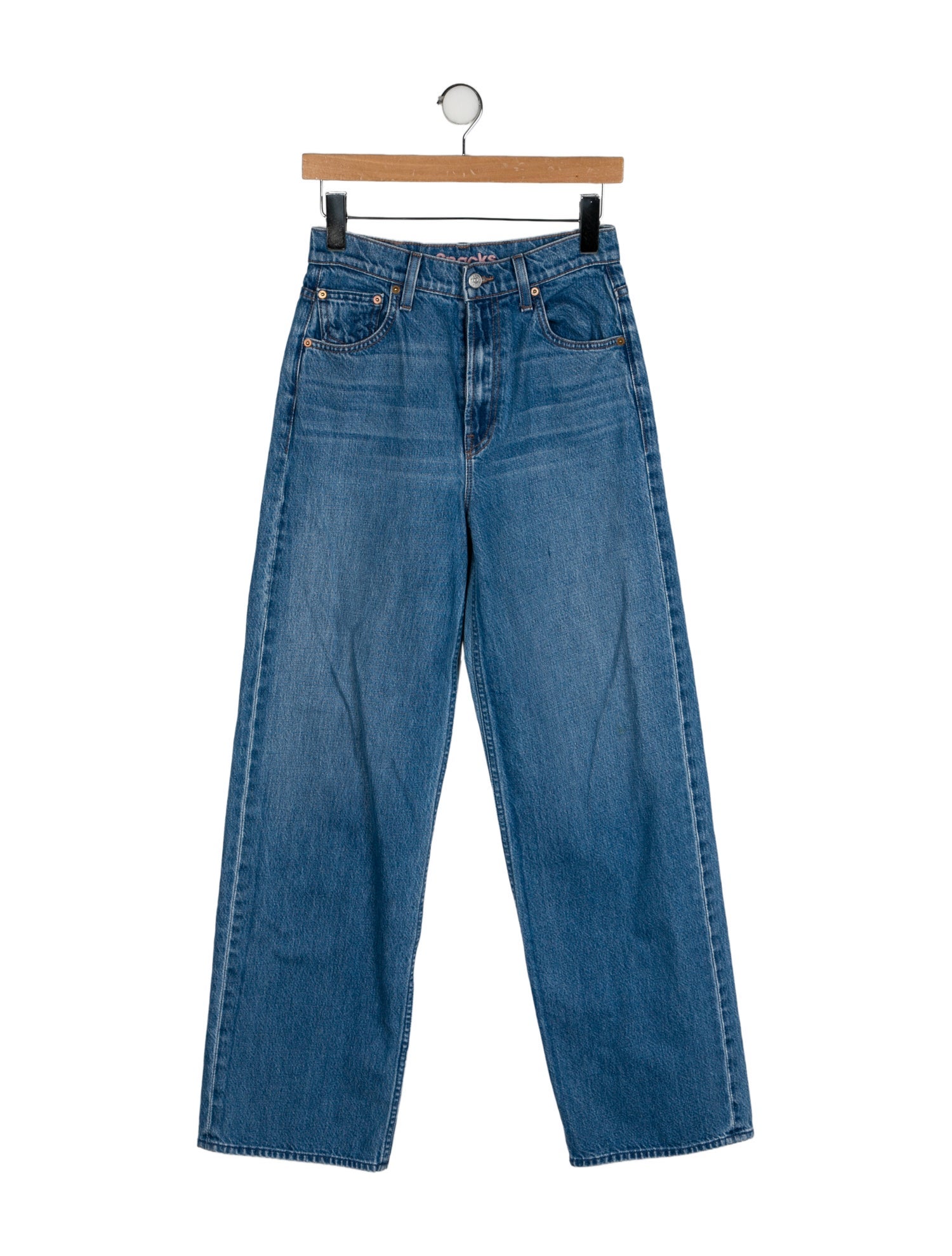 Mother High-Rise Wide Leg Jeans