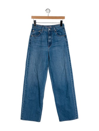 Mother High-Rise Wide Leg Jeans