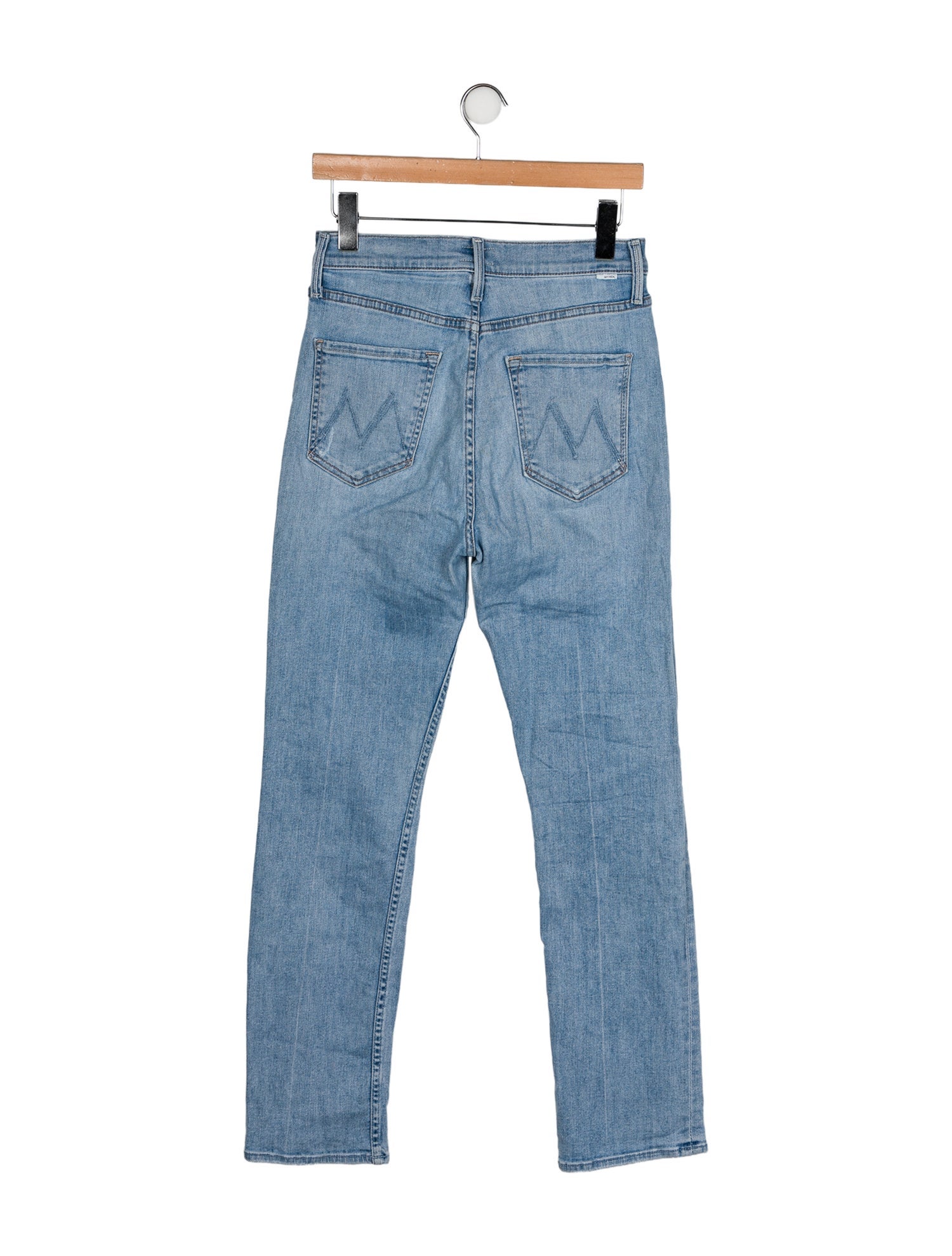 Mother High-Rise Straight Leg Jeans