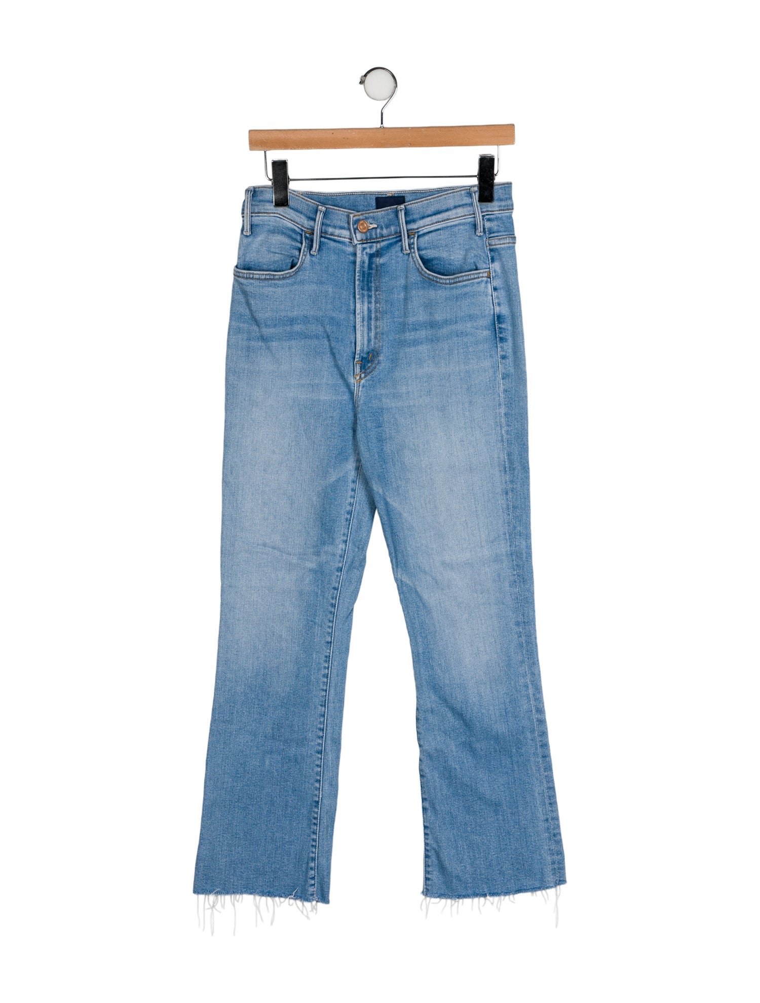 Mother High-Rise Straight Leg Jeans