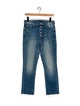 Mother High-Rise Straight Leg Jeans