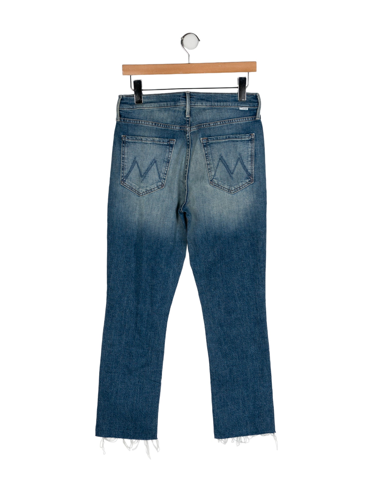 Mother High-Rise Straight Leg Jeans