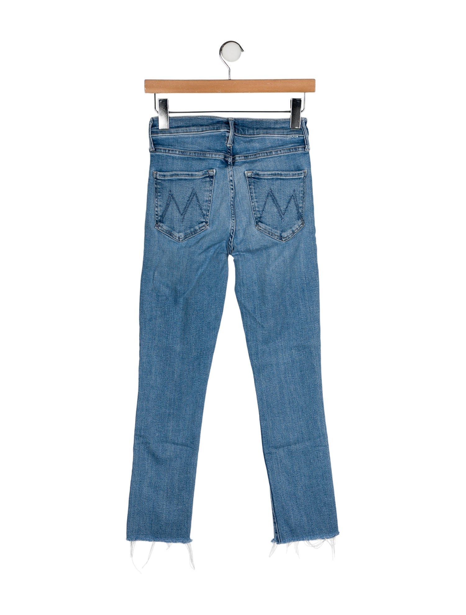 Mother Mid-Rise Skinny Leg Jeans
