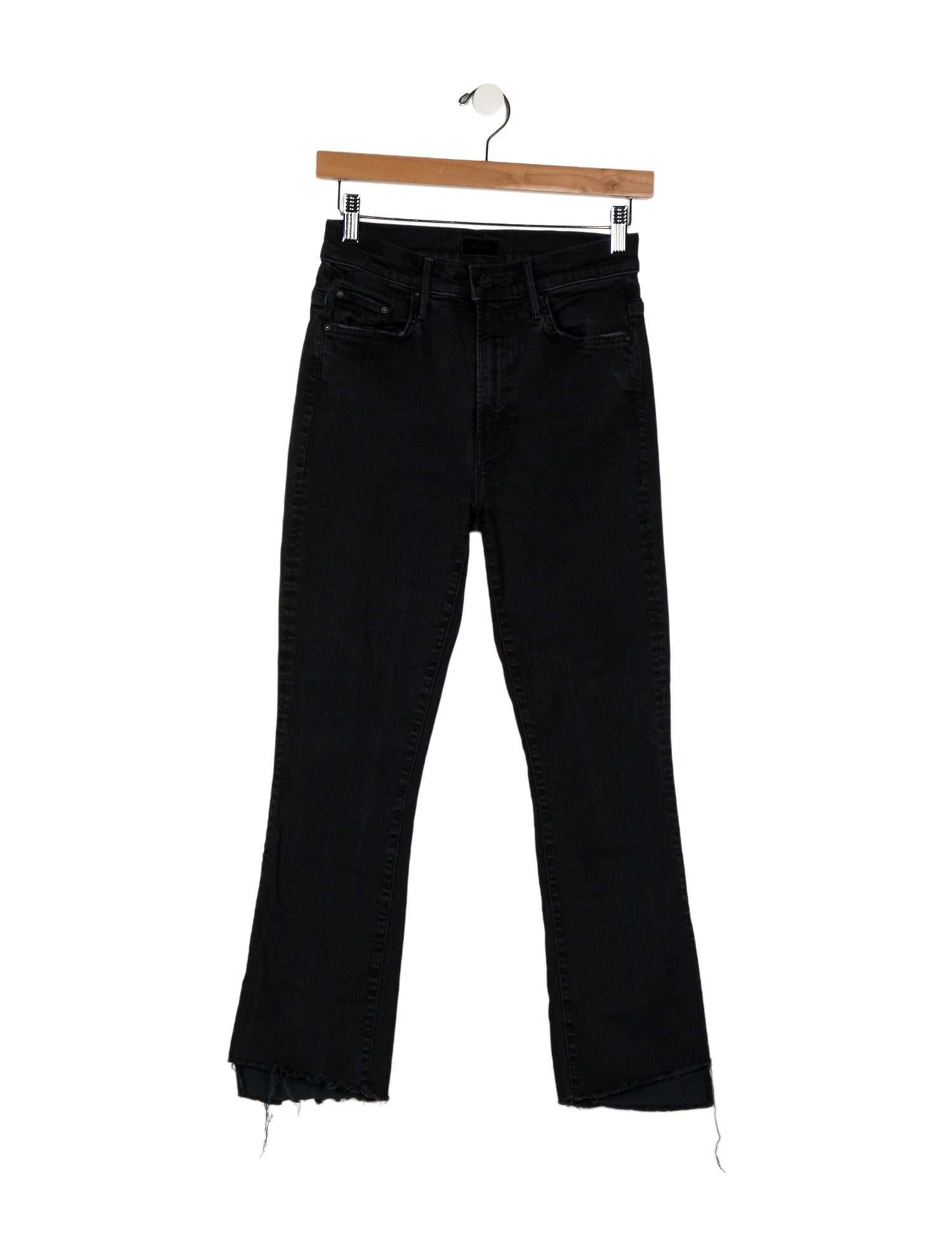 Mother Mid-Rise Straight Leg Jeans