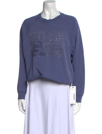 Mother Crew Neck Long Sleeve Sweatshirt