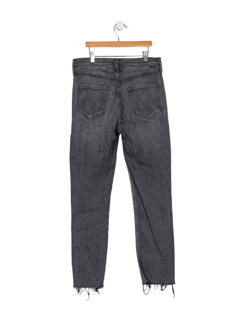 Mother Mid-Rise Straight Leg Jeans