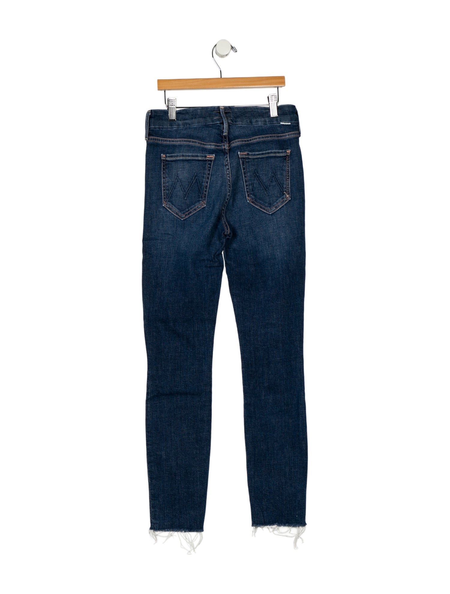 Mother Mid-Rise Skinny Leg Jeans
