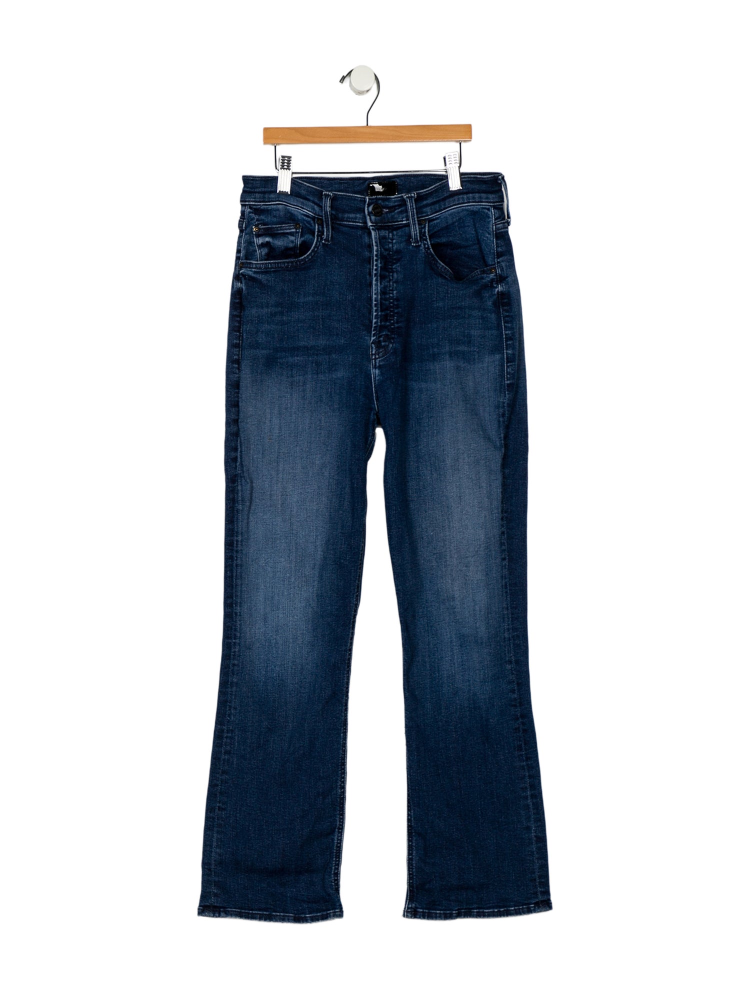 Mother High-Rise Straight Leg Jeans