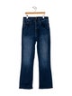 Mother High-Rise Straight Leg Jeans