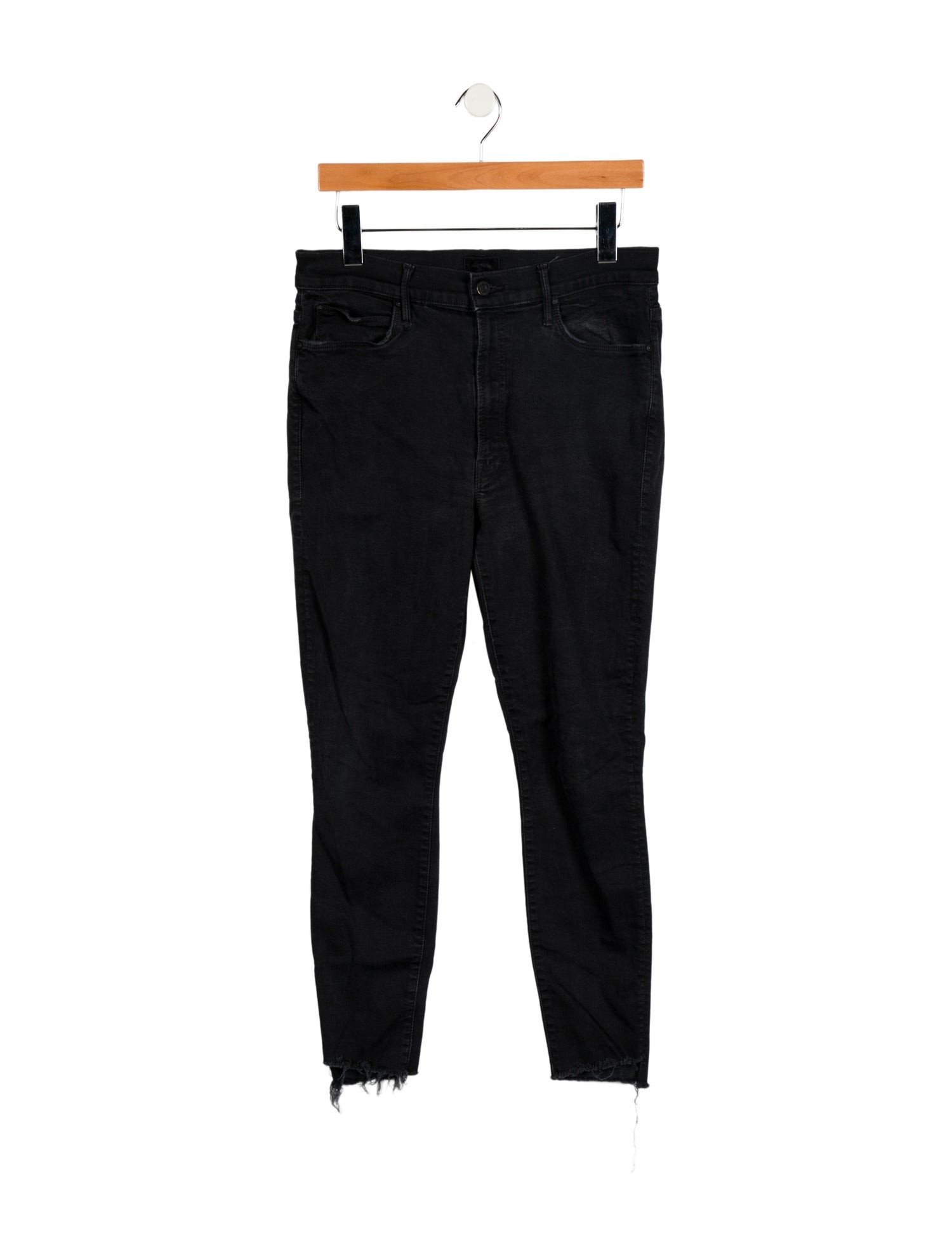 Mother Mid-Rise Skinny Leg Jeans