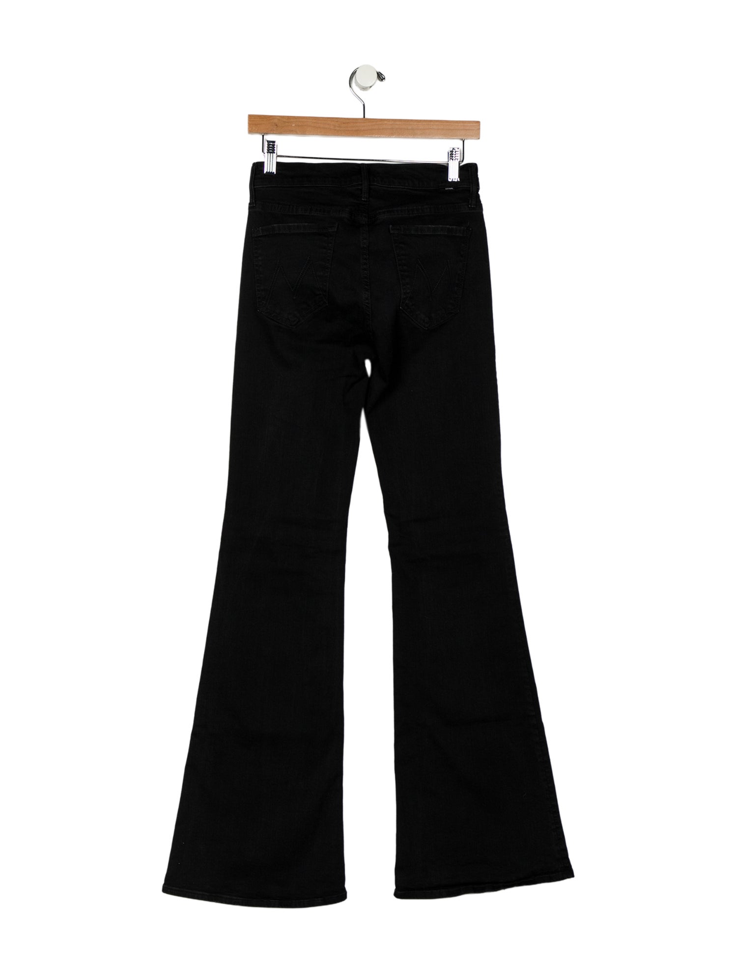 Mother Mid-Rise Wide Leg Jeans
