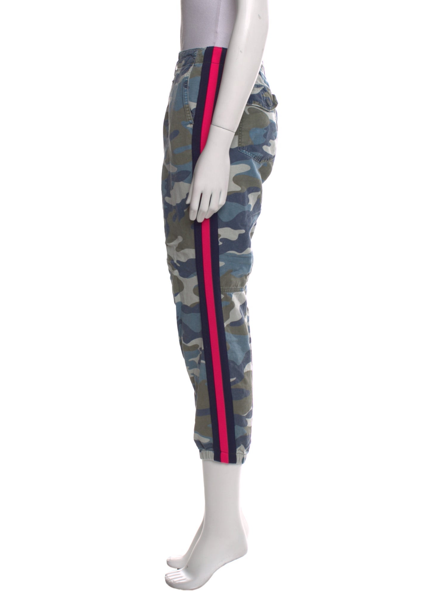 Mother Printed Skinny Leg Pants