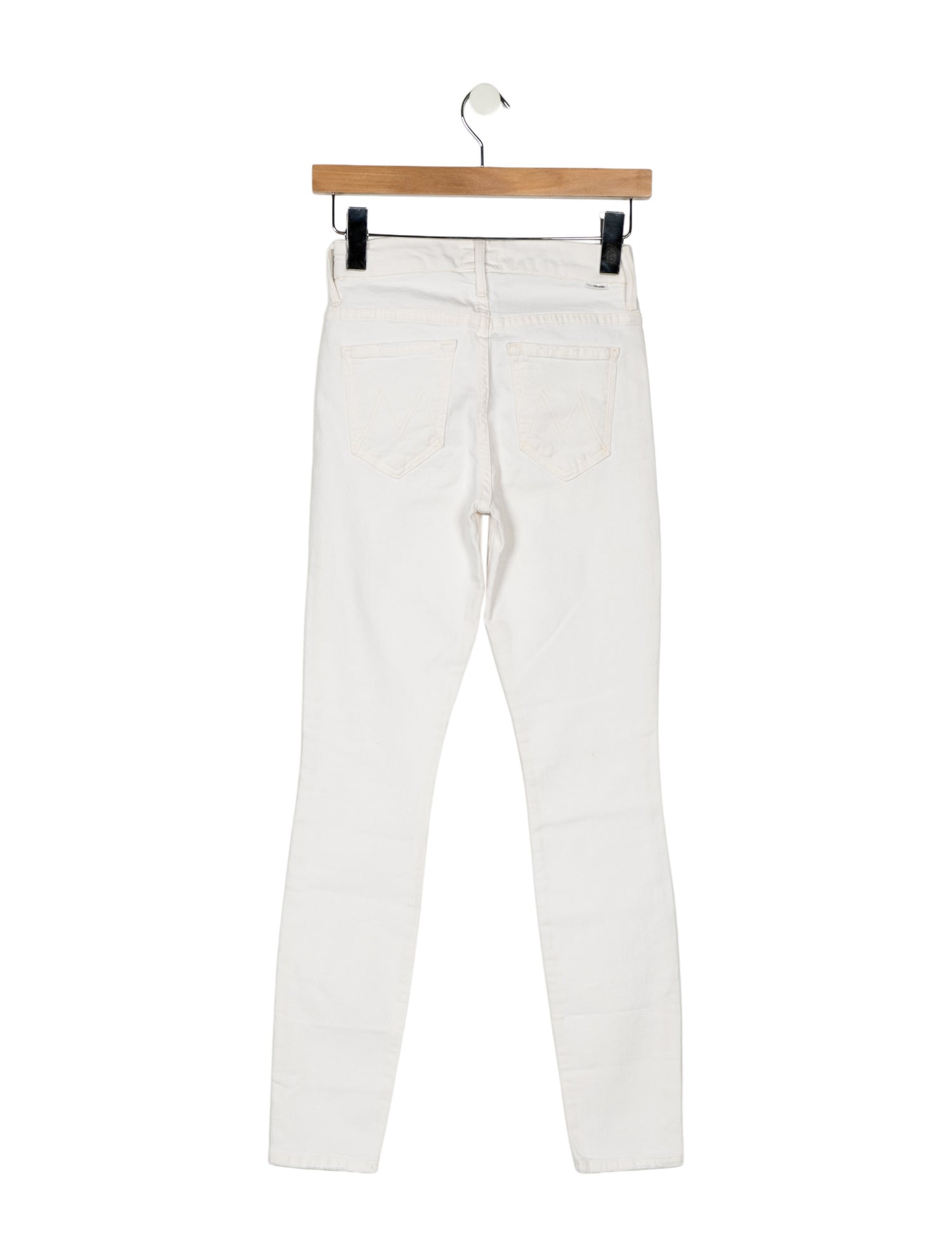 Mother Mid-Rise Skinny Leg Jeans